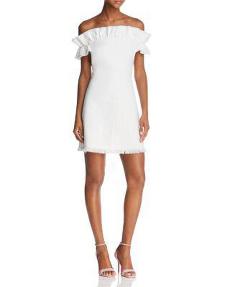 商品Rebecca Taylor|Off-the-Shoulder Dress,价格¥1562,第1张图片