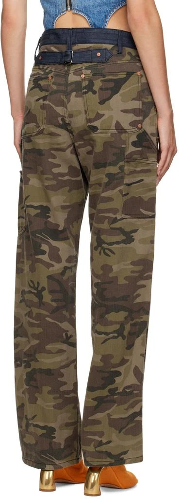 商品ANDERSSON BELL|Khaki Camouflage Jeans,价格¥847,第3张图片详细描述
