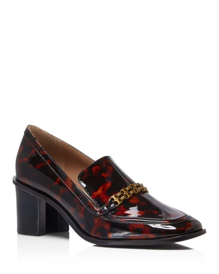 商品Tory Burch|Gemini Link Mid Heel Loafers,价格¥1310,第1张图片