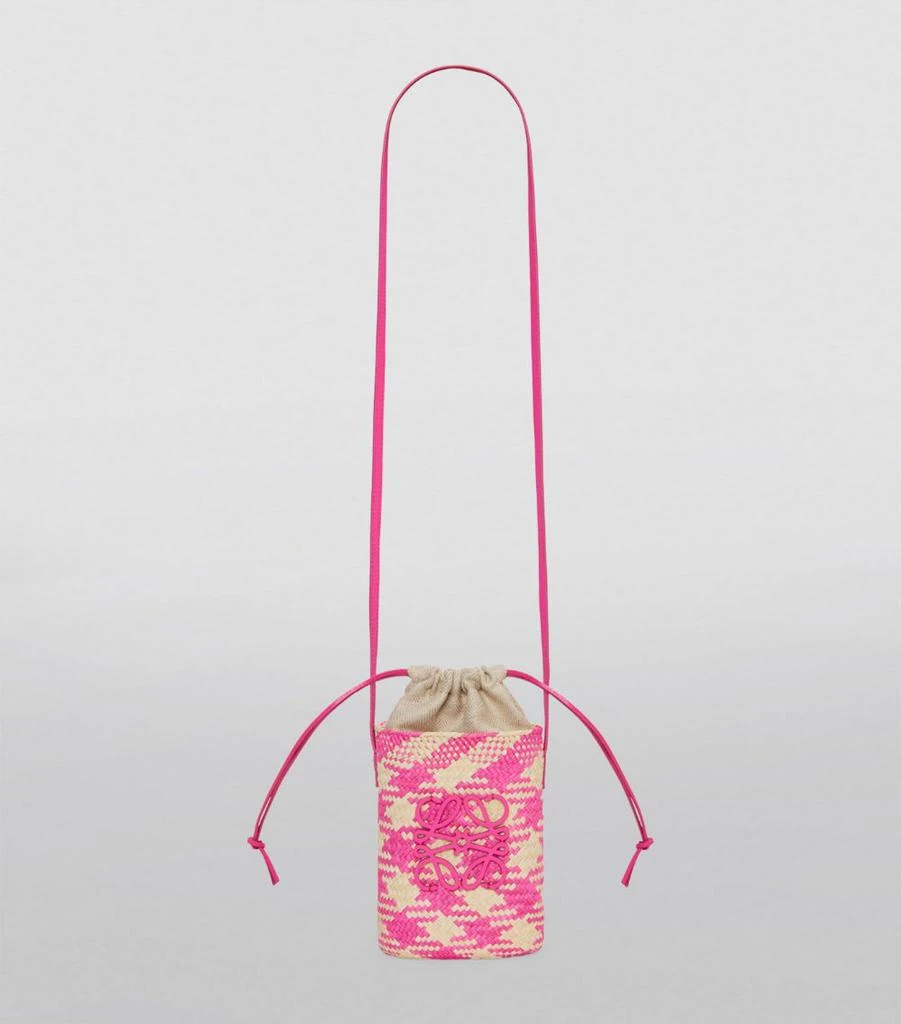 商品Loewe|x Paula's Ibiza Woven Anagram Square Pocket Bag,价格¥4825,第2张图片详细描述