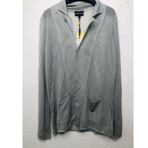 商品[国内直发] Emporio Armani|EMPORIO ARMANI 灰色男士外套 N1G09M-N136M-601,价格¥782,第1张图片