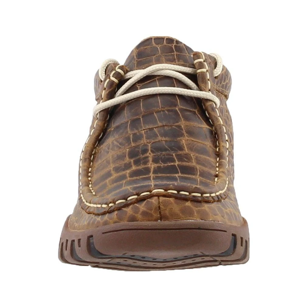 商品Ferrini|Print Crocodile Belly Rogue Chukka Booties,价格¥727,第5张图片详细描述