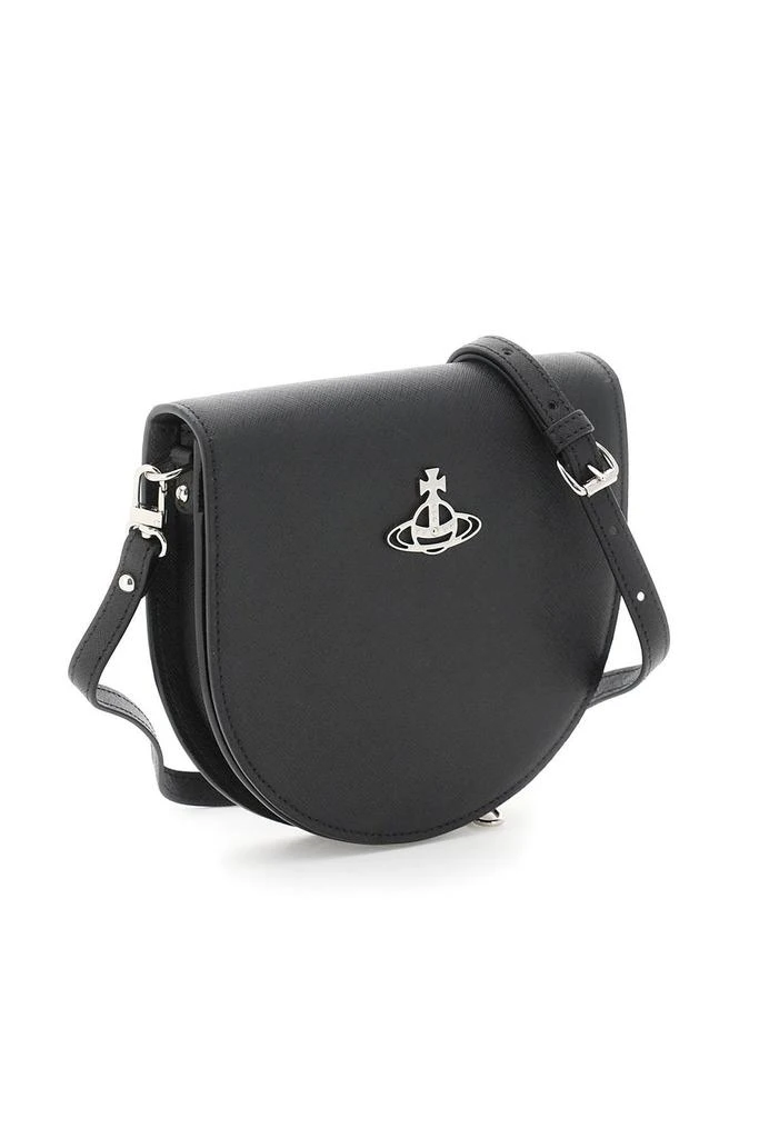 商品Vivienne Westwood|Vivienne Westwood Saffiano Orb Plaque Crossbody Bag,价格¥1468,第3张图片详细描述