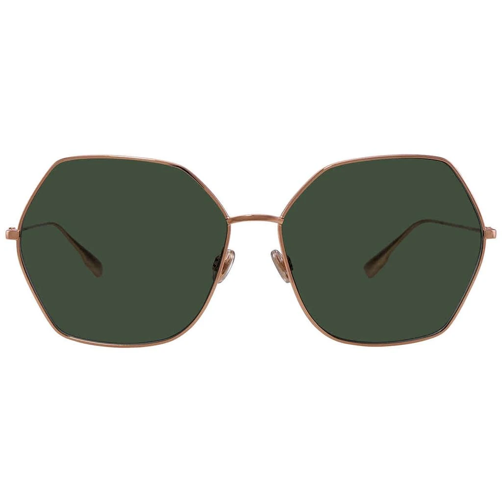 商品Dior|Green Geometric Ladies Sunglasses DIORSTELLAIRE8 0DDB/QT 62,价格¥1424,第1张图片