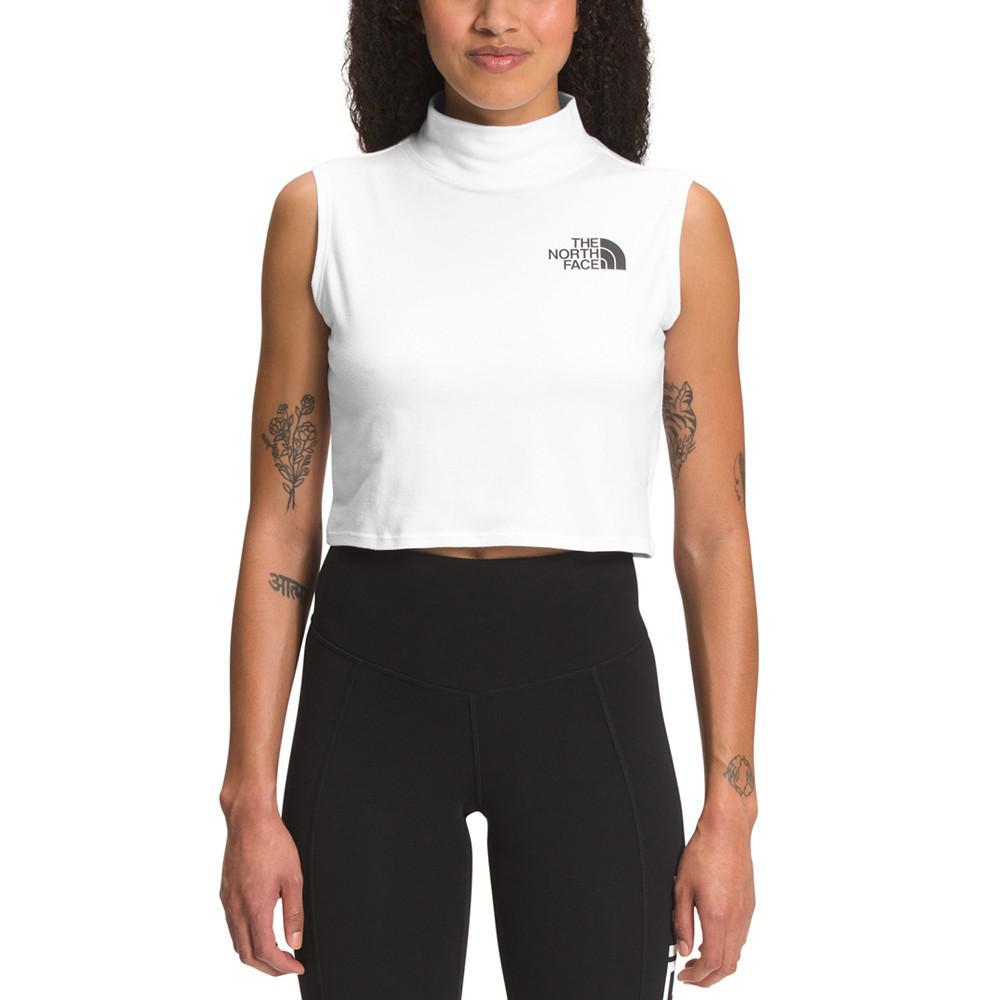 商品The North Face|Women's Logo Mock-Neck Tank Top,价格¥86,第1张图片