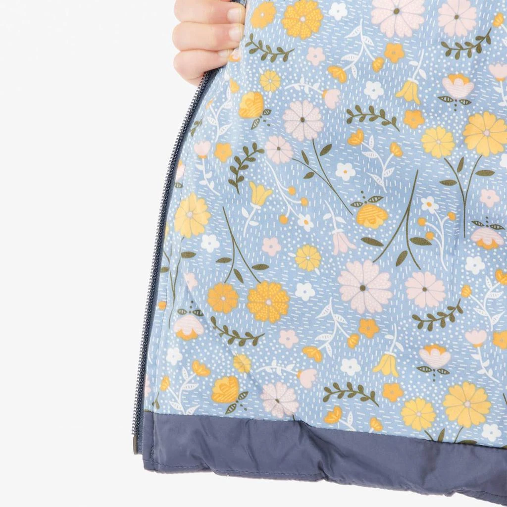 商品Barbour|Barbour Girls' Cranmore Hooded Quilted Jacket - Summer Navy/Folky Floral,价格¥278,第5张图片详细描述