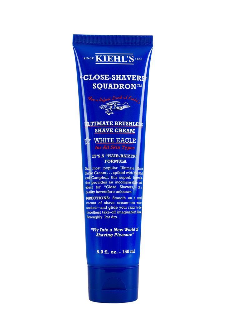 商品Kiehl's|Ultimate Brushless Shave Cream - White Eagle 150ml,价格¥152,第1张图片