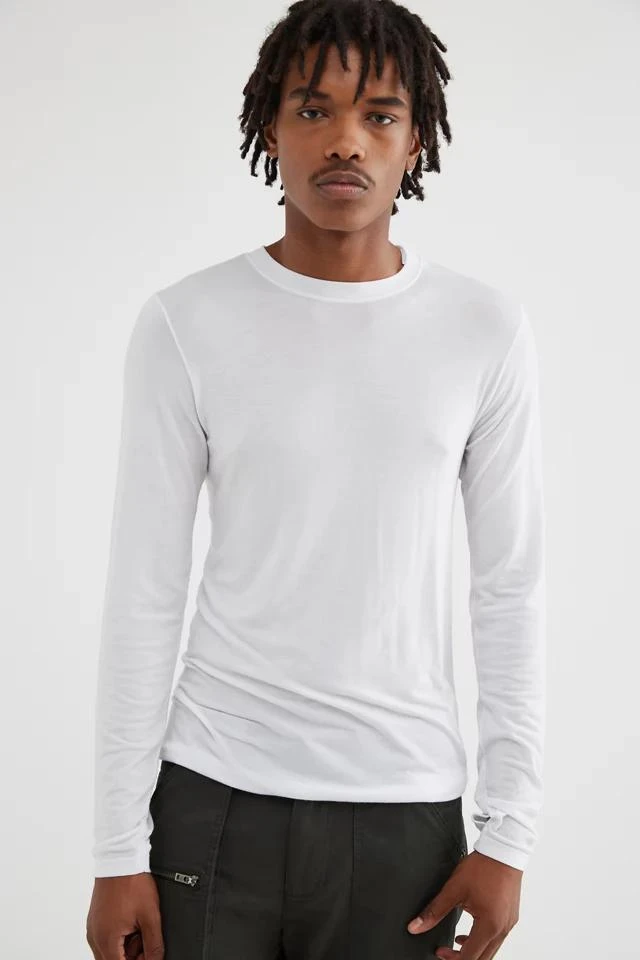 商品Standard Cloth|Standard Cloth Seamless Long Sleeve Tee,价格¥75,第1张图片