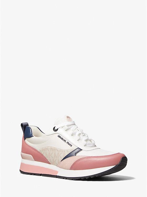 商品Michael Kors|Allie Stride Leather Trainer,价格¥595,第1张图片