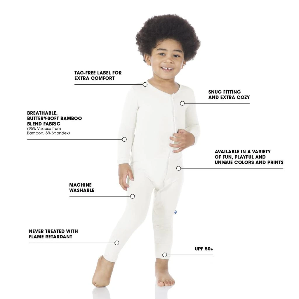 商品KicKee Pants|Print Coverall with Zipper (Infant),价格¥177,第3张图片详细描述