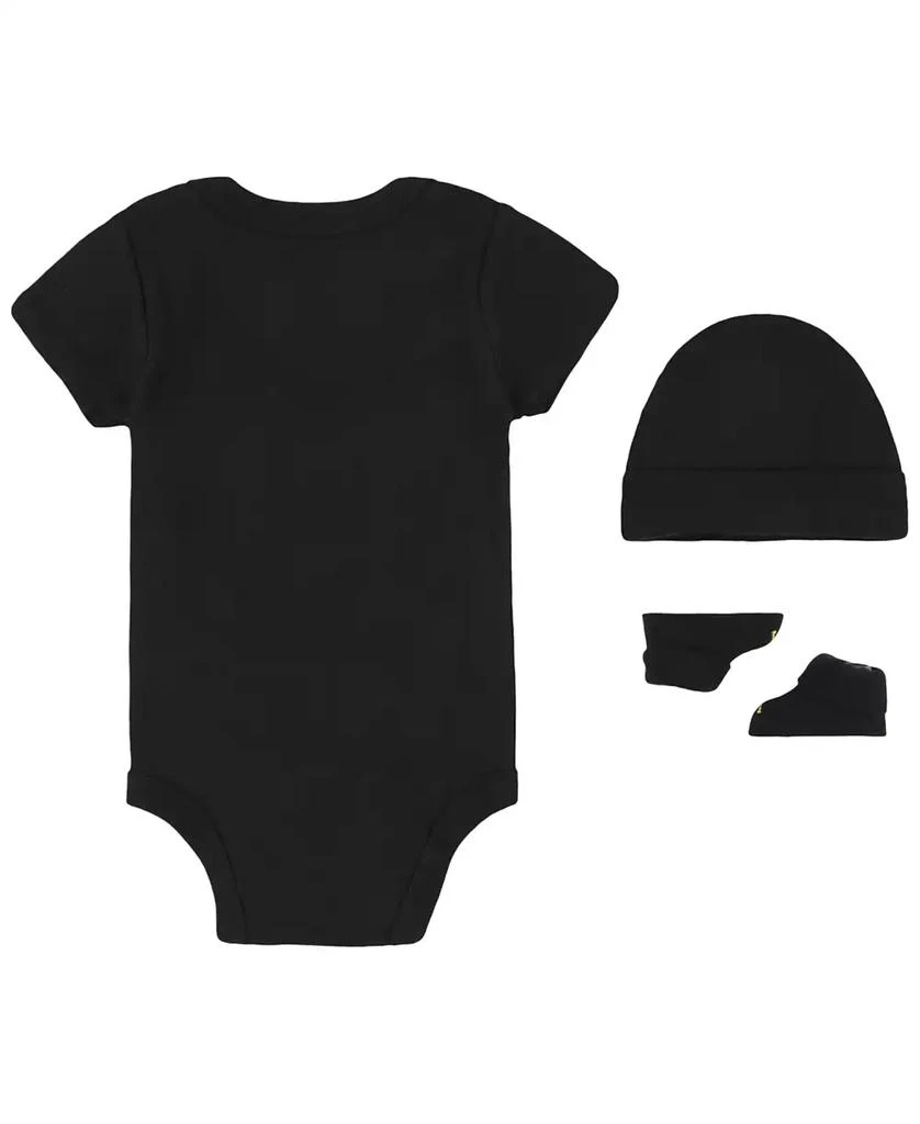 商品Jordan|Baby Boys Jumpman Bodysuit, Hat and Socks, 3 Piece Set,价格¥195,第2张图片详细描述