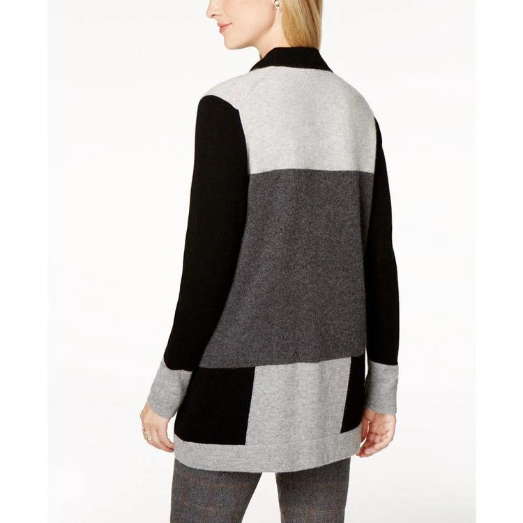 商品Charter Club|小码 Cashmere Colorblocked Cardigan, Created for Macy's,价格¥539,第2张图片详细描述