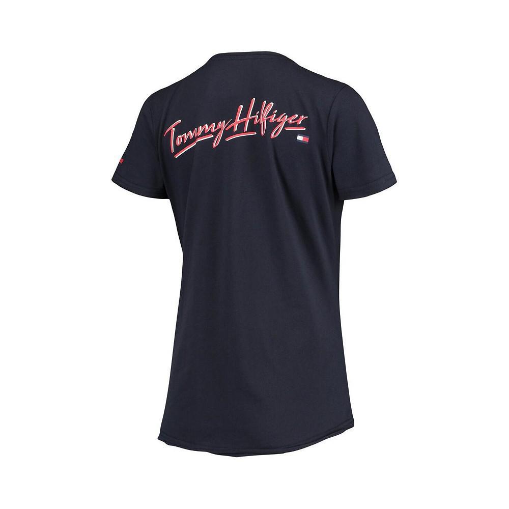 商品Tommy Hilfiger|Women's Navy Houston Texans Riley V-Neck T-shirt,价格¥201,第5张图片详细描述