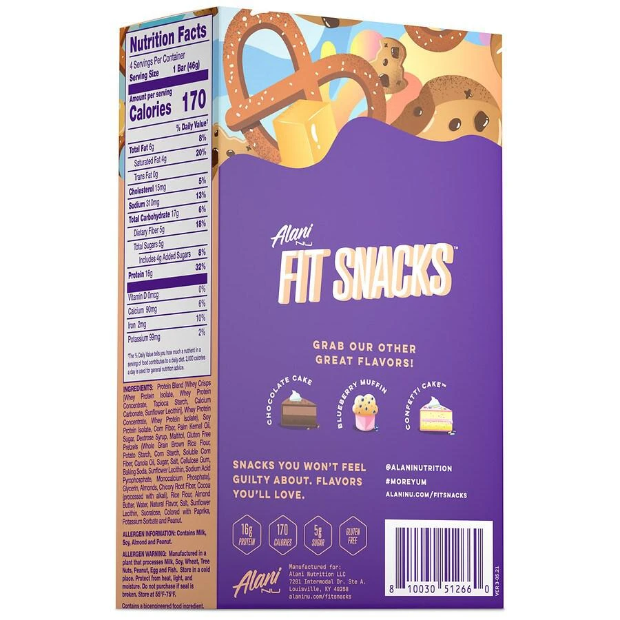 商品Alani Nu|Fit Snacks Protein Bar Munchies,价格¥67,第2张图片详细描述