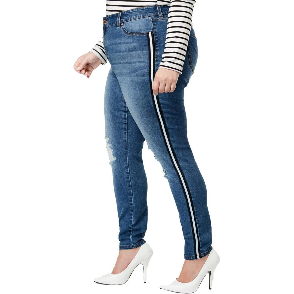 商品Celebrity Pink|Celebrity Pink Womens Denim Mid-Rise Skinny Jeans,价格¥76,第1张图片