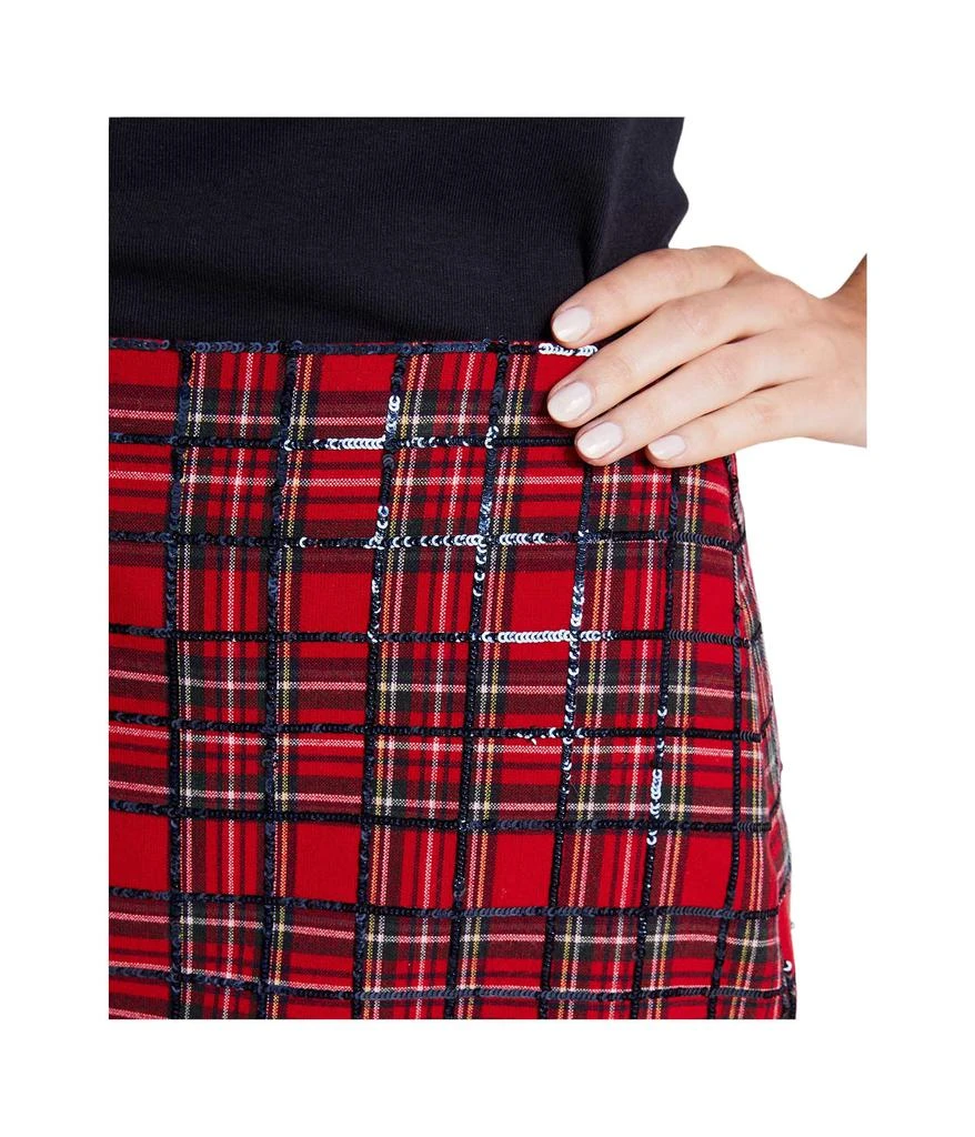 商品Vineyard Vines|Tartan Sequin Skirt,价格¥715,第3张图片详细描述