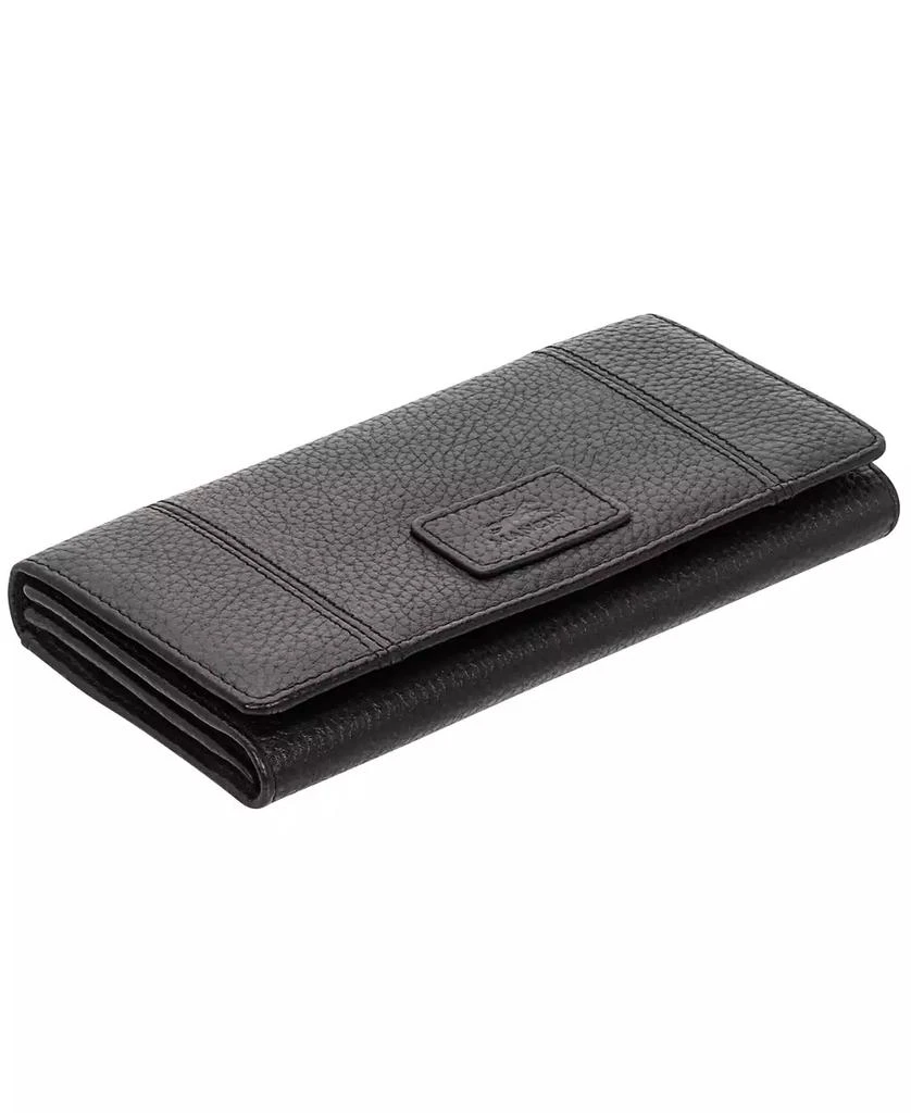 商品Mancini Leather Goods|Women's Pebbled Collection RFID Secure Trifold Wallet,价格¥520,第5张图片详细描述