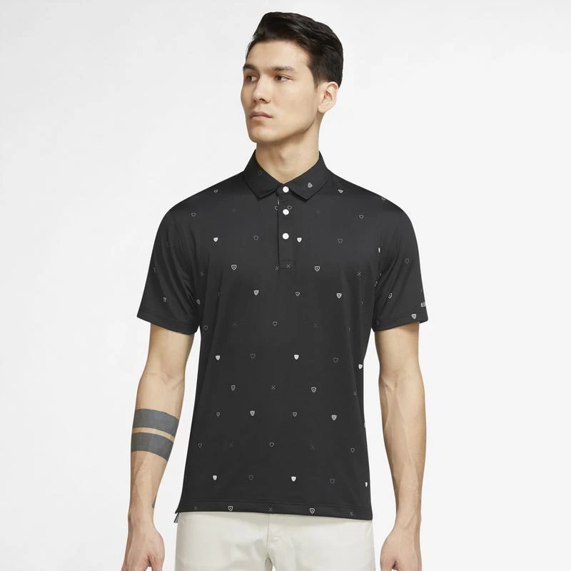 商品NIKE|Nike Player Heritage Print Golf Polo - Men's,价格¥300,第1张图片