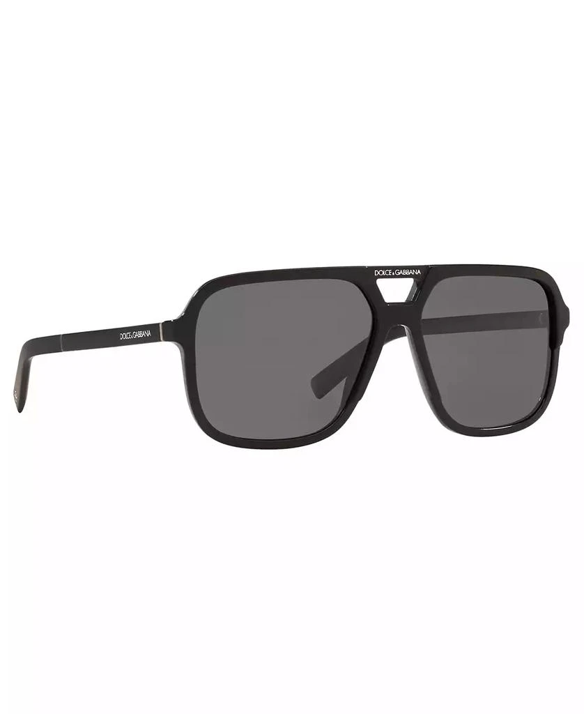 商品Dolce & Gabbana|Men's Polarized Sunglasses, DG4354,价格¥2965,第3张图片详细描述