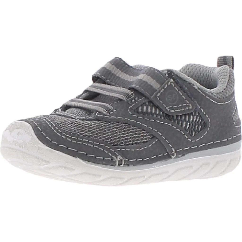 商品Stride Rite|Stride Rite Adrian Leather Mesh Slip-On Sneakers,价格¥115,第1张图片