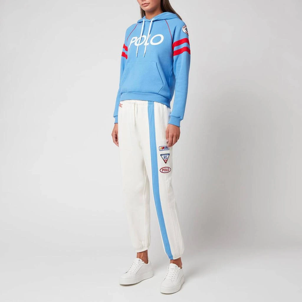 商品Ralph Lauren|Polo Ralph Lauren Women's Racing Hoodie - Summer Blue,价格¥681,第3张图片详细描述