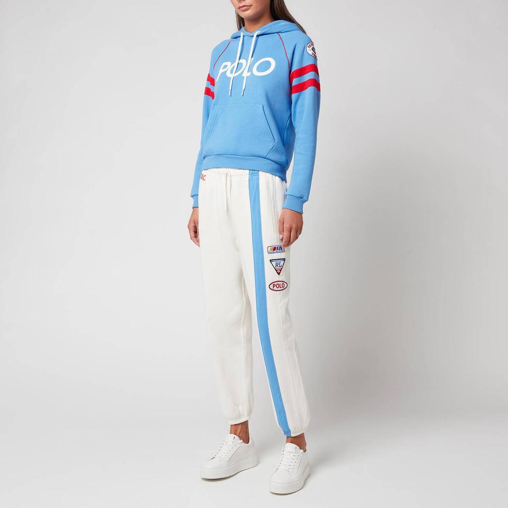 商品Ralph Lauren|Polo Ralph Lauren Women's Racing Hoodie - Summer Blue,价格¥733,第5张图片详细描述