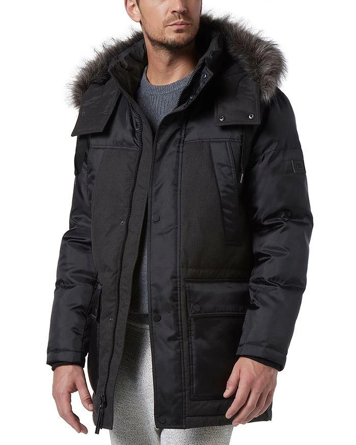 商品Andrew Marc|Tripp Removable Faux Fur Hooded Parka,价格¥2070,第3张图片详细描述