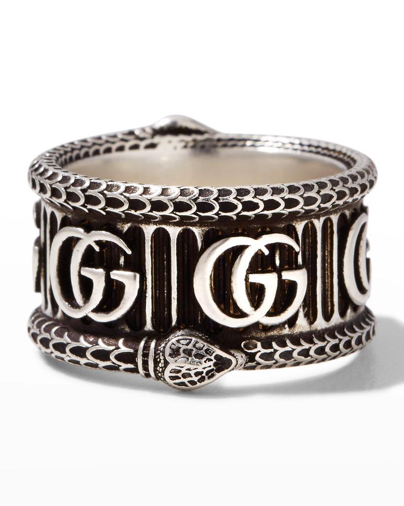 商品Gucci|Men's GG Marmont Snake Ring,价格¥2830,第5张图片详细描述