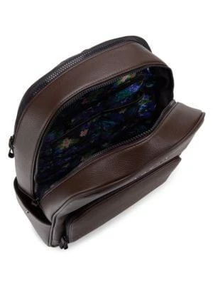 商品Robert Graham|Floral Faux-Leather Backpack Bag,价格¥576,第3张图片详细描述