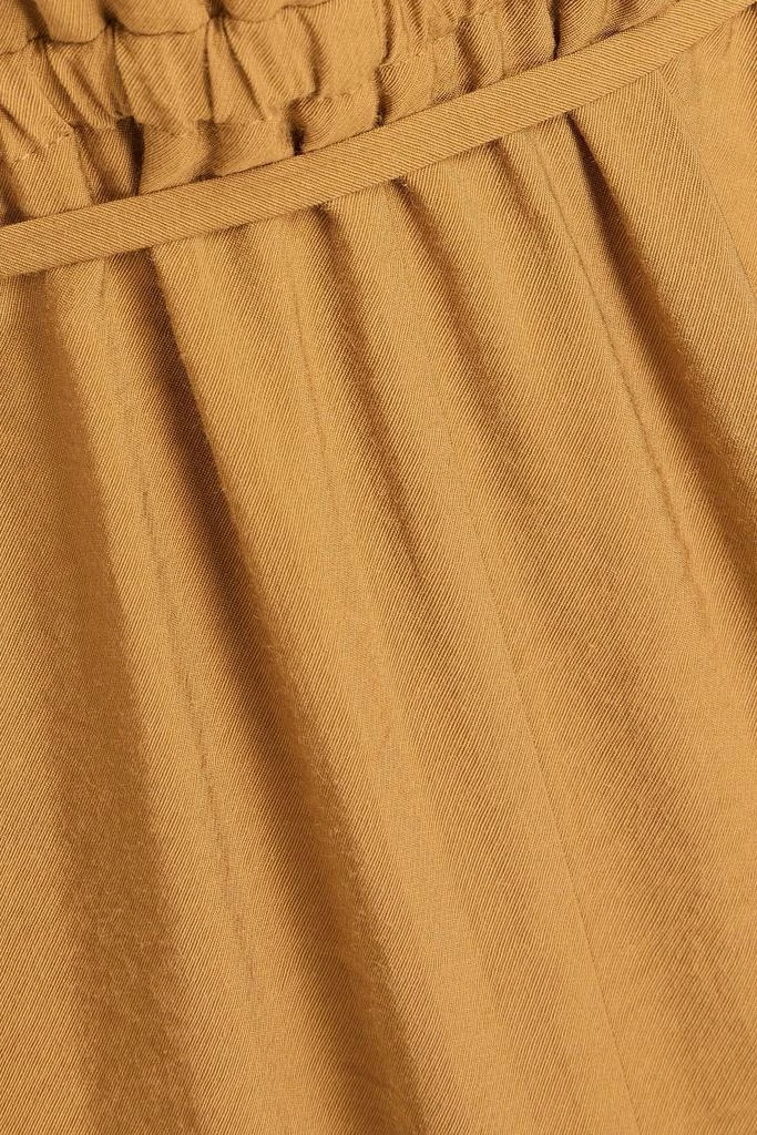 商品Vince|Wrap-effect twill midi dress,价格¥1473,第2张图片详细描述