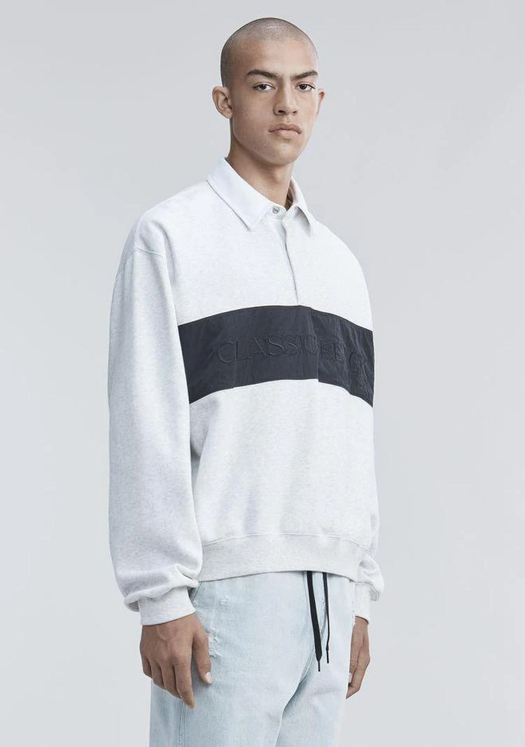商品Alexander Wang|FLEECE POLO SHIRT,价格¥1336,第5张图片详细描述