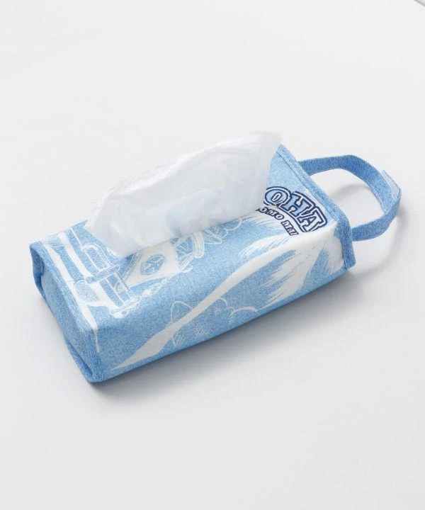 商品KAHIKO|Aloha Denim Tissue Paper Cover,价格¥133,第3张图片详细描述