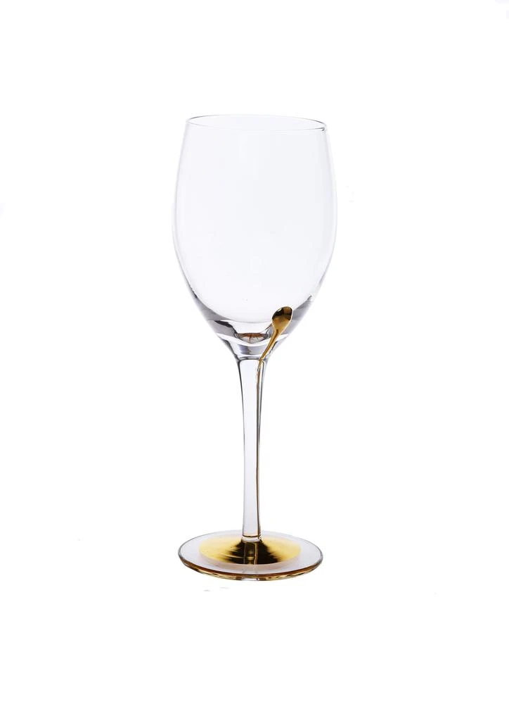 商品Classic Touch Decor|Set of 6 Water Glasses with Gold Reflection,价格¥940,第1张图片