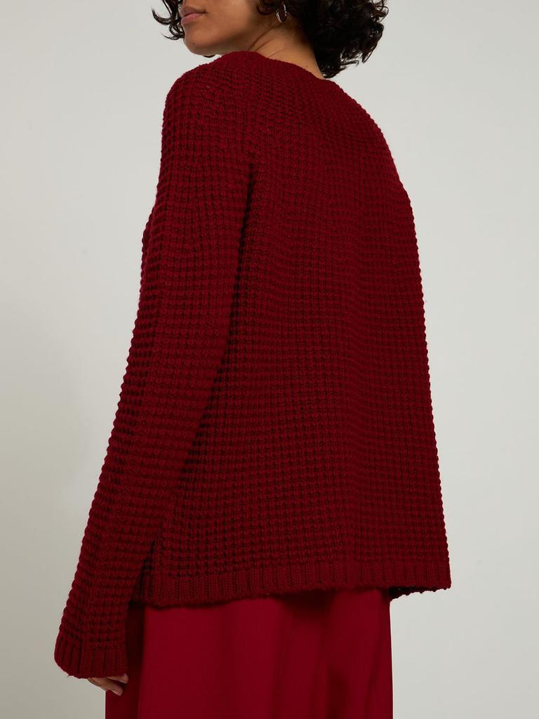 商品Weekend Max Mara|Ardea Wool Knit Crater Neck Sweater,价格¥2601,第4张图片详细描述