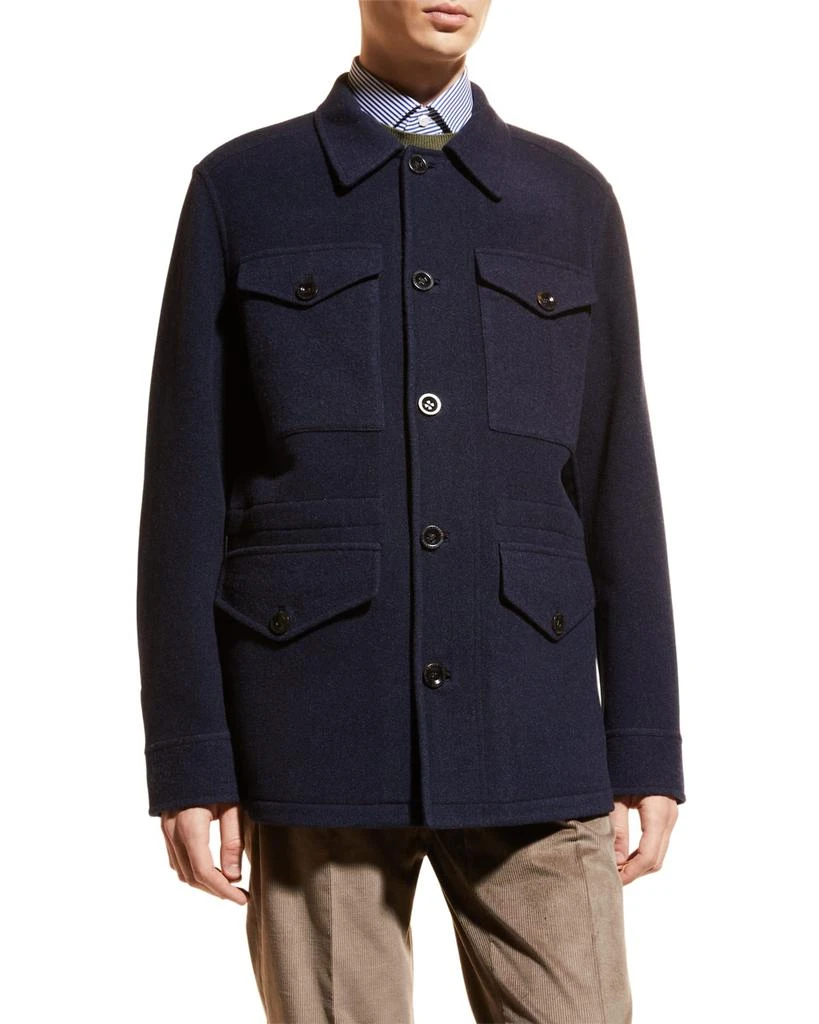 商品Ralph Lauren|Men's Mapleton Merino Wool Jacket,价格¥9793,第1张图片