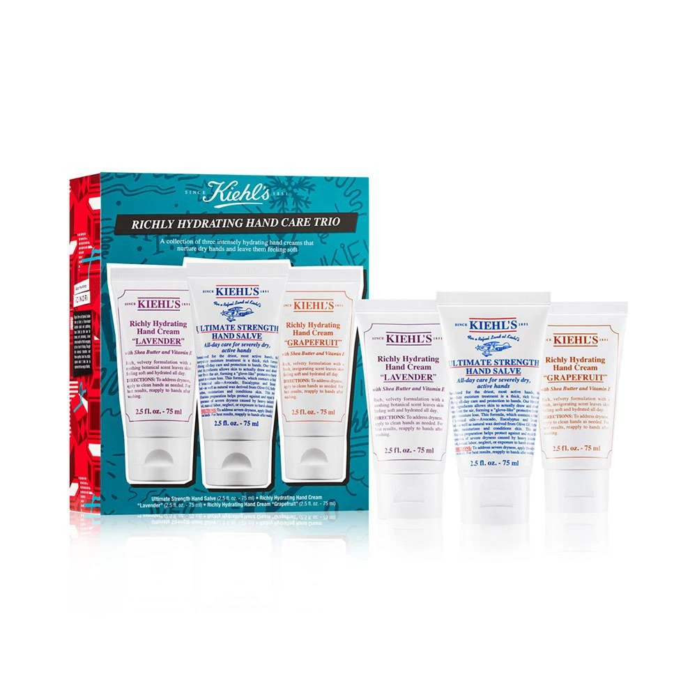 商品Kiehl's|3-Pc. Richly Hydrating Hand Care Set,价格¥314,第1张图片