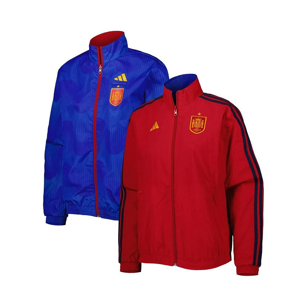 商品Adidas|Women's Red Spain National Team Anthem AEROREADY Reversible Full-Zip Jacket,价格¥543,第1张图片