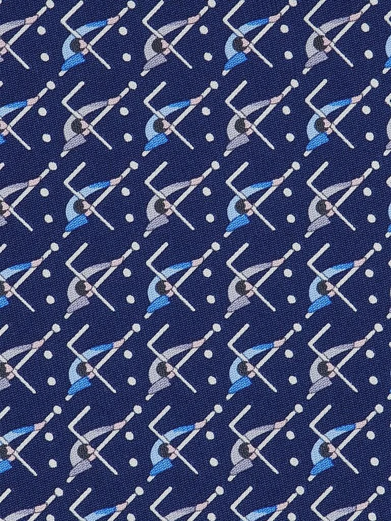 商品Salvatore Ferragamo|Armando Billiard-Print Silk Tie,价格¥1771,第4张图片详细描述