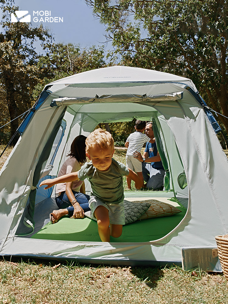 户外帐篷全自动野外露营儿童野餐装备防晒速开便携式可折叠商品第1张图片规格展示