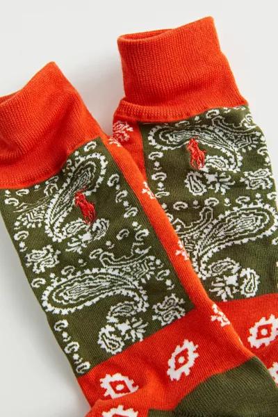 Polo Ralph Lauren Block Paisley Crew Sock商品第3张图片规格展示