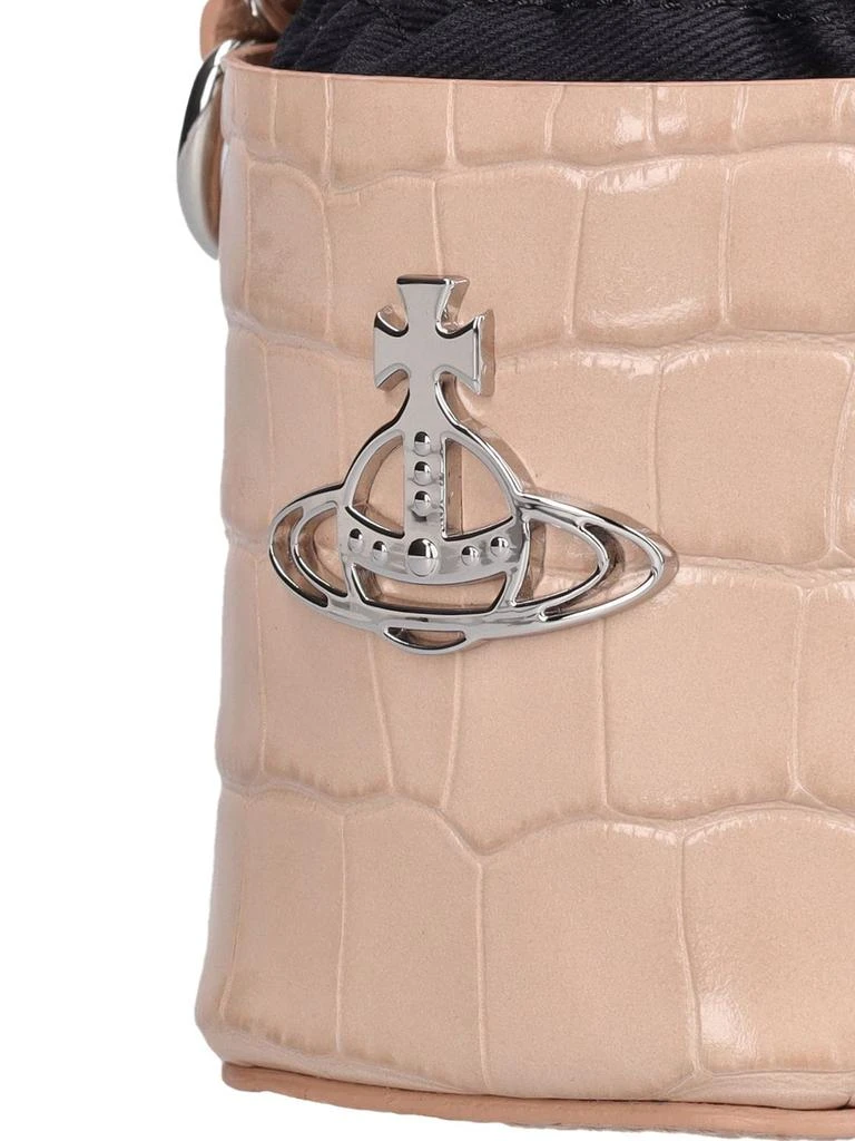 商品Vivienne Westwood|Mi Daisy Croc Embossed Top Handle Bag,价格¥3557,第3张图片详细描述