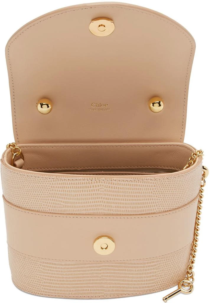 商品Chloé|Pink Small Aby Lock Chain Bag,价格¥8719,第5张图片详细描述