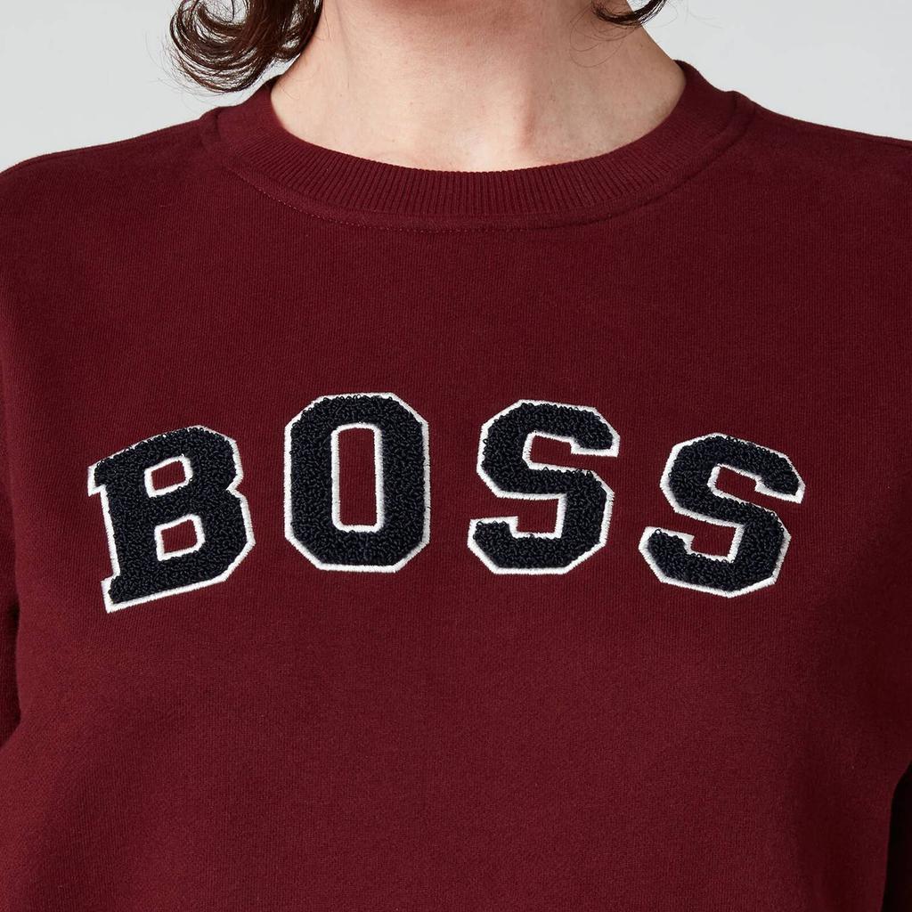 商品Hugo Boss|BOSS Women's C_Esety Sweatshirt - Dark Red,价格¥255,第6张图片详细描述