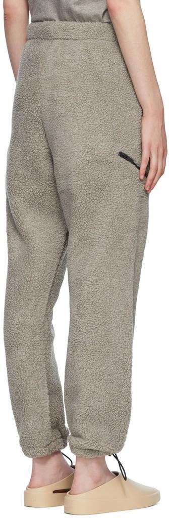 商品Essentials|Gray Polyester Lounge Pants,价格¥764,第5张图片详细描述