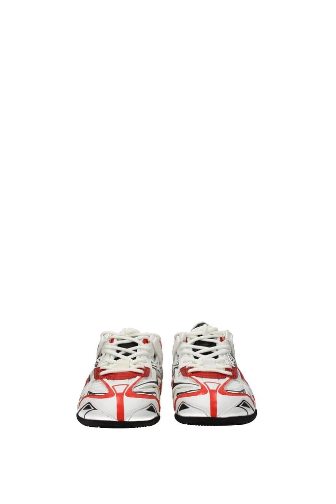商品Balenciaga|Sneakers Leather White Red,价格¥1825,第3张图片详细描述