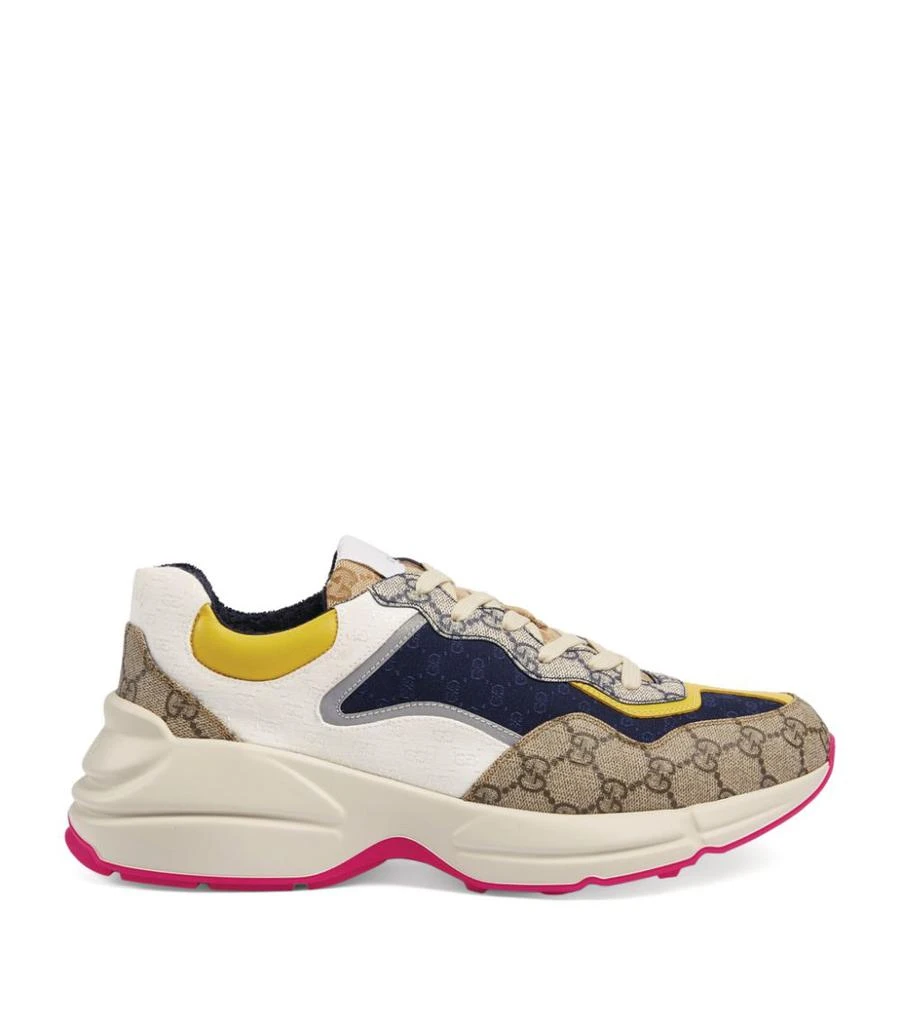 商品Gucci|GG Supreme Rhyton Sneakers,价格¥7237,第1张图片