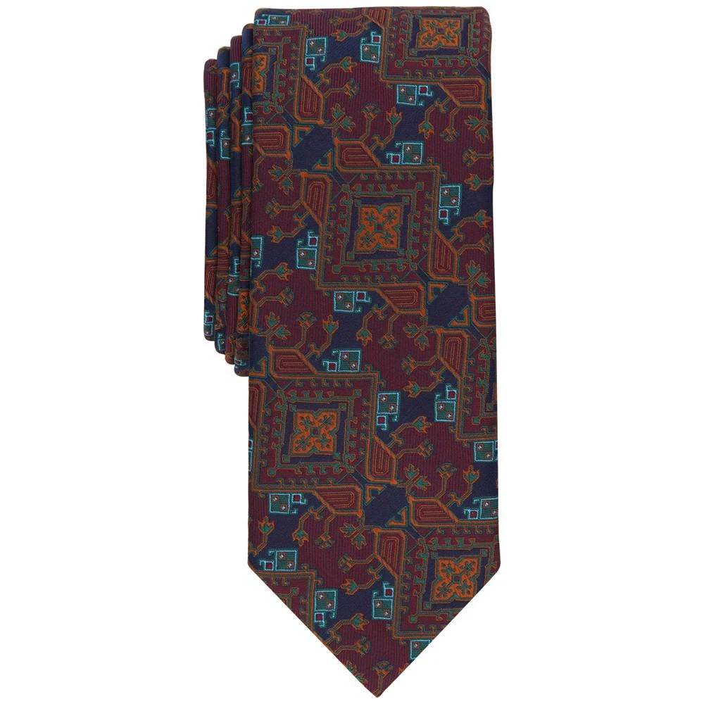 商品Bar III|Men's Tapete Abstract Tie, Created for Macy's,价格¥165,第1张图片