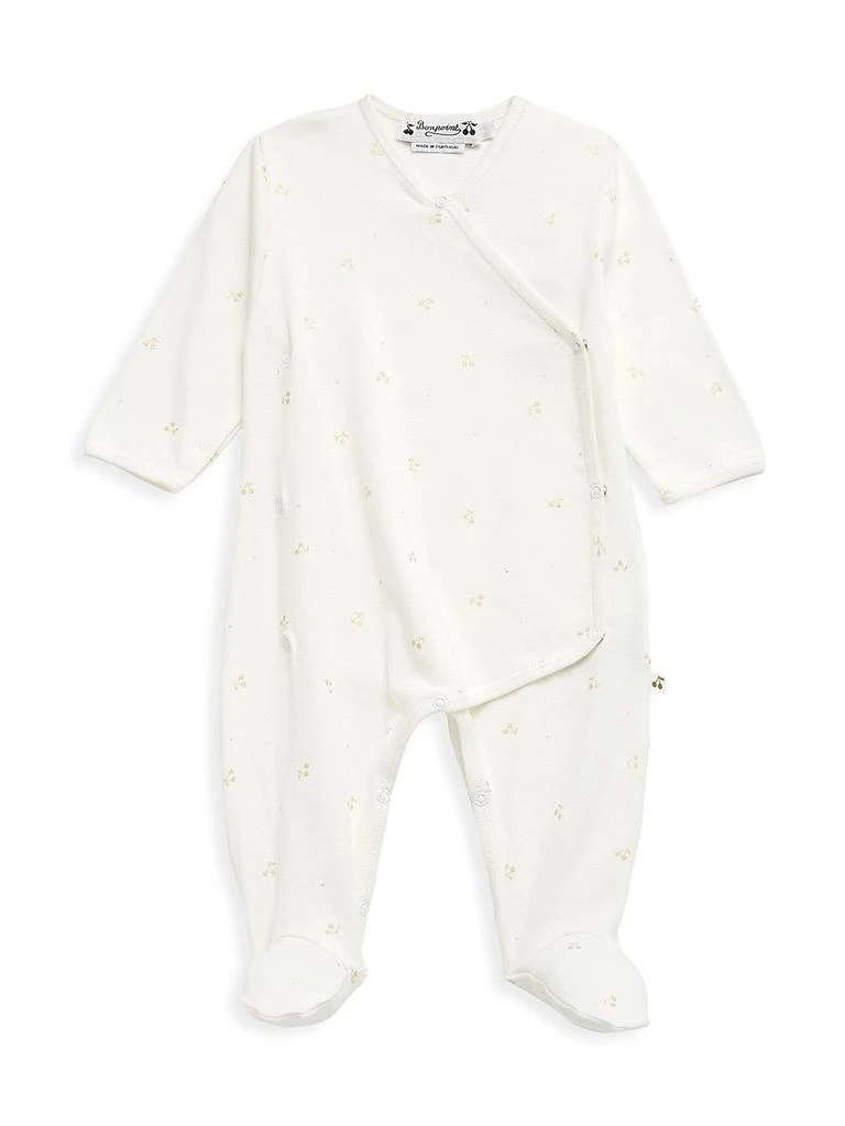 商品Bonpoint|Baby's Cotton Long-Sleeve Wrap Footie,价格¥1451,第1张图片