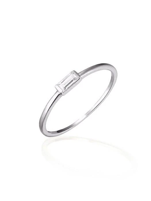 14k Baguette Stone Ring 商品