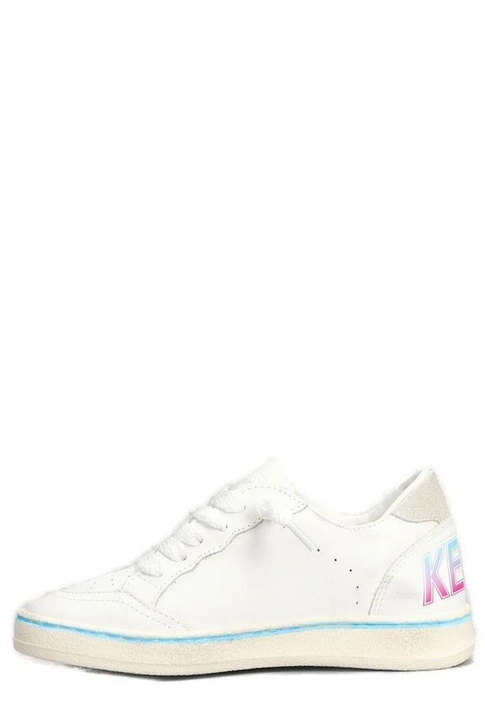 商品Golden Goose|Golden Goose Kids Ball Star New Glitter Embellished Sneakers,价格¥2068,第2张图片详细描述